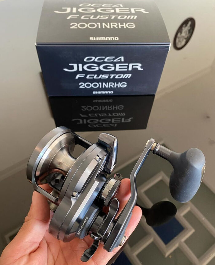 Carretilha Shimano Ocea Jigger F-Custom 2001 NRHG - Encomenda 🛫