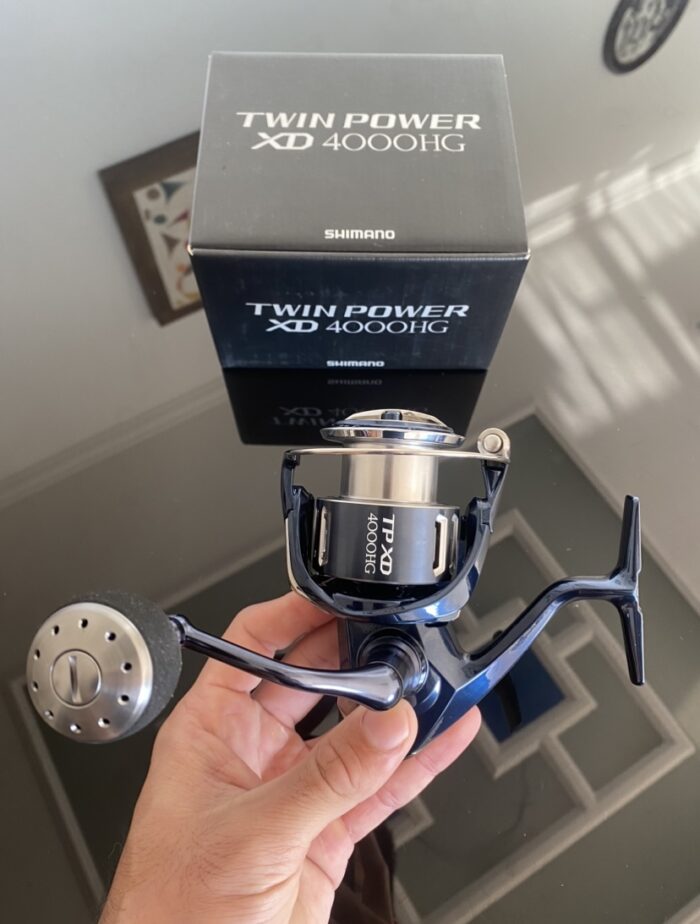 Molinete Shimano TwinPower XD 4000 HG - Encomenda 🛫