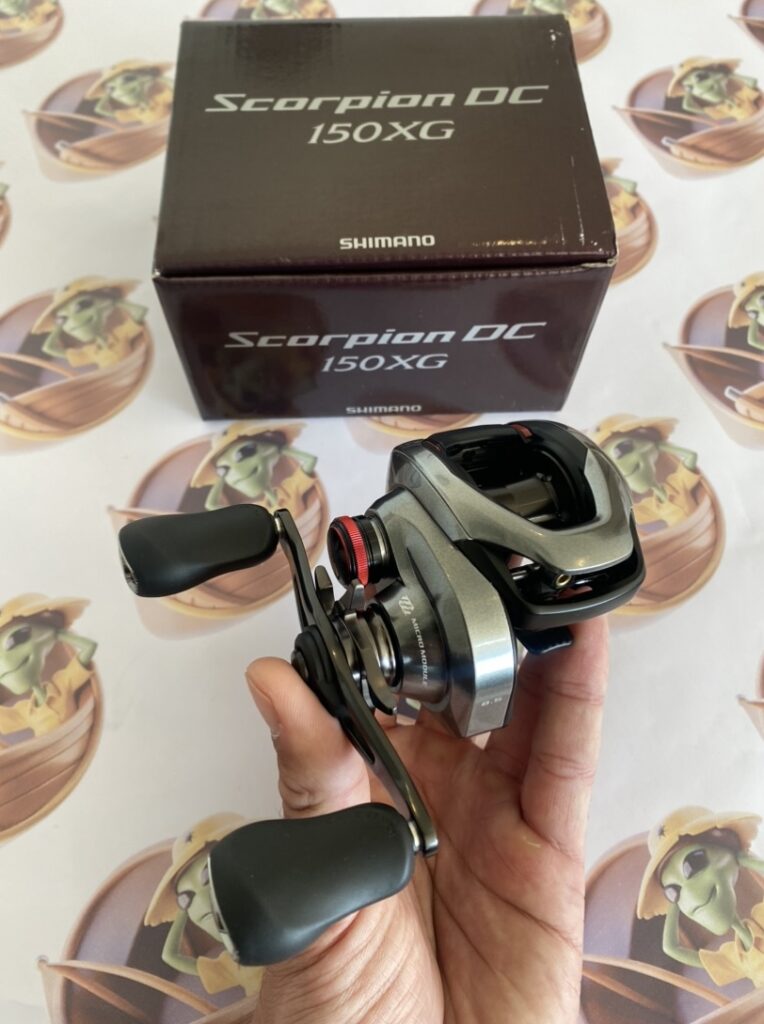 Carretilha Shimano Scorpion DC 150 XG – Loja Alien Brasil
