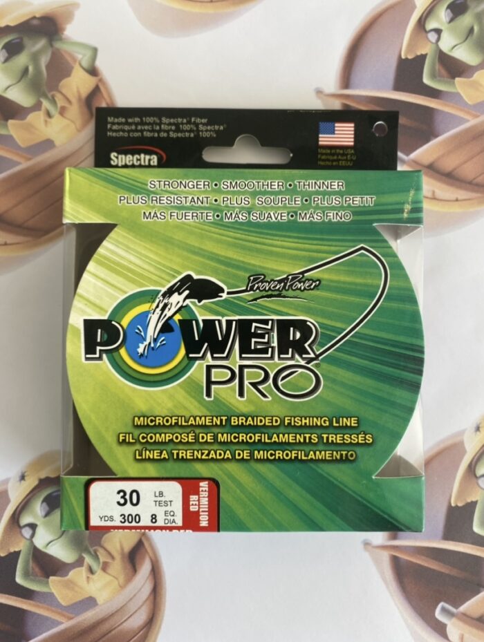 Linha Multifilamento Power Pro x8 Cor Vermelho 30lbs