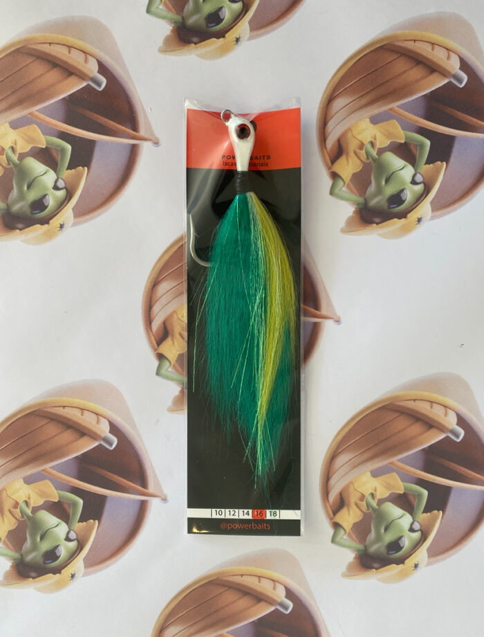 Power Jig de Pena - 6/0 16gr - Verde e Amarelo