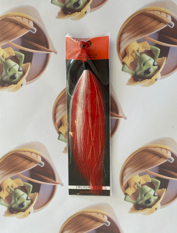 Power Jig de Pena - 6/0 18gr - Vermelho e Branco