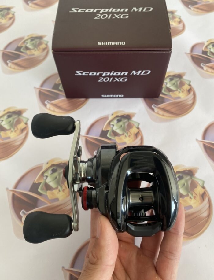 Carretilha Shimano New Scorpion MD 201 XG - Image 2