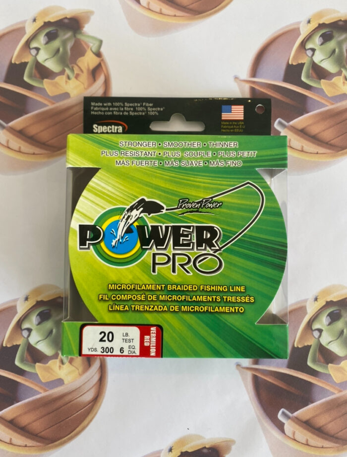 Linha Multifilamento Power Pro x8 Cor Vermelho 20lbs