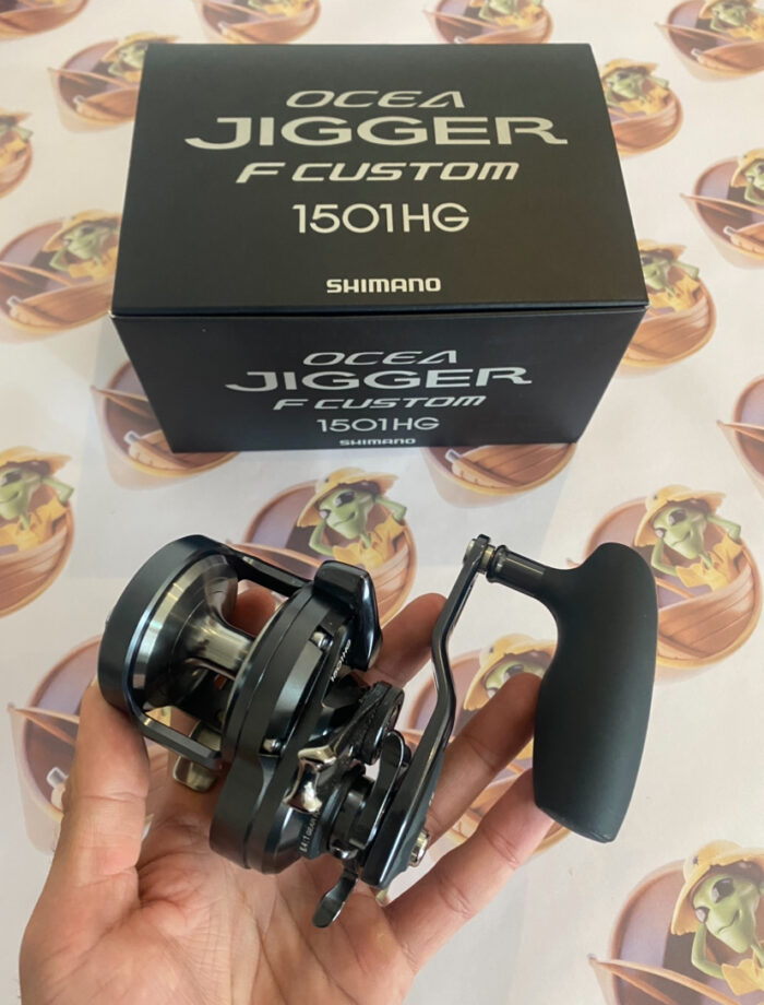 Carretilha Shimano Ocea Jigger F-Custom 1501 HG - Encomenda 🛫