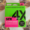 Linha Sufix SFX X4 0,28mm 40lbs 270m - Cor Amarelo