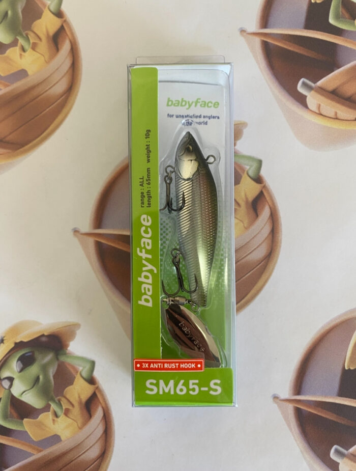 Isca Artificial Babyface SM65-S - Cor Ghost Wakasagi - Imagem 3