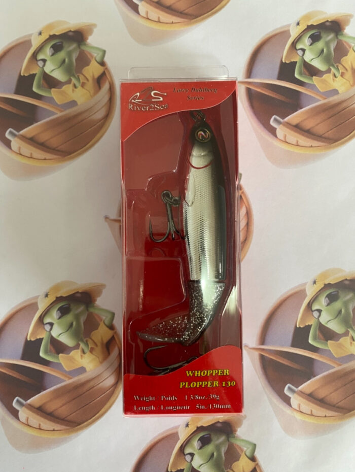 Isca Artificial Whopper Plopper 130 – River2Sea - Cor Chrome Black - Imagem 2