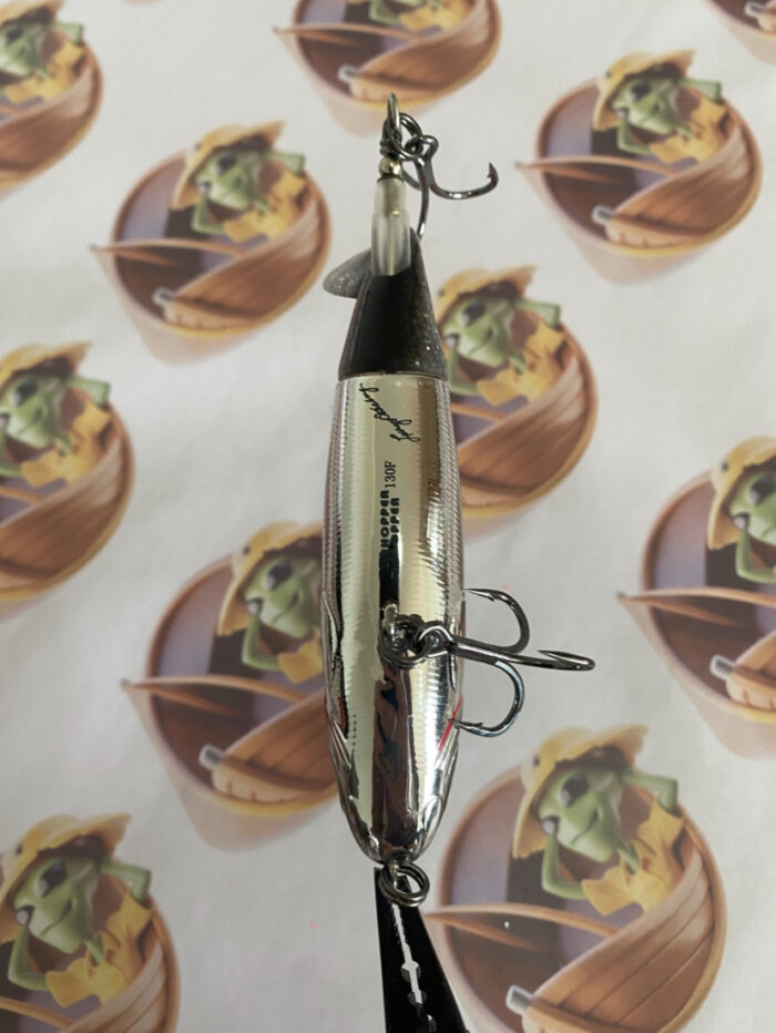 Isca Artificial Whopper Plopper 130 – River2Sea - Cor Chrome Black - Imagem 5
