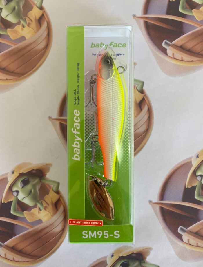 Isca Babyface SM95-S Cor Chart Back Metal Head - Imagem 3