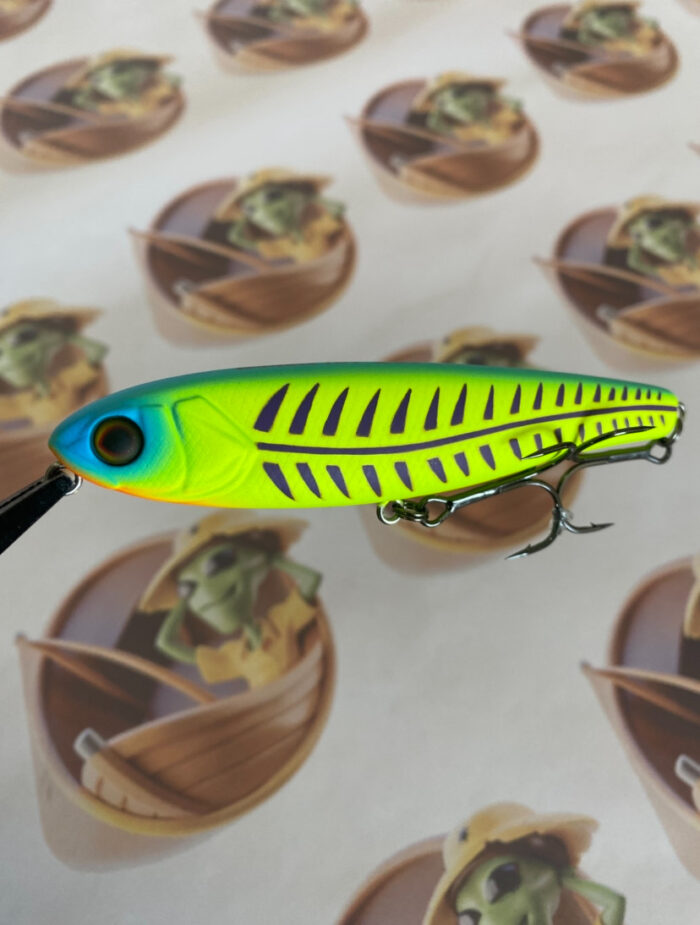 Isca Jackall Bonnie 107 Cor Bone Blue Chartreuse
