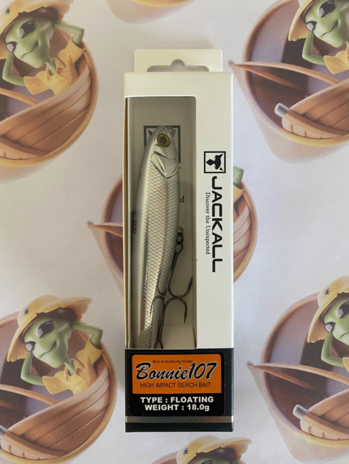 Isca Jackall Bonnie 107 Cor Silver - Imagem 2