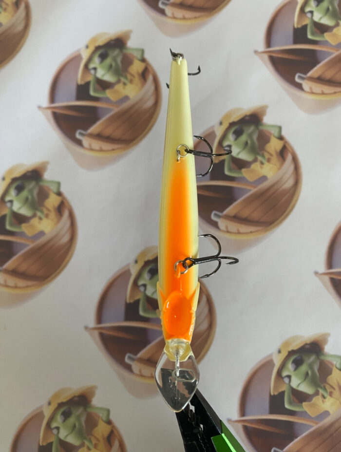 Isca Jackall Jockie 120F Cor Bone - Imagem 5