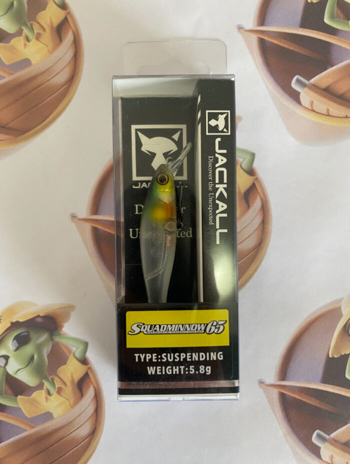 Isca Jackall Squad Minnow 65SP Cor Ayu - Imagem 2