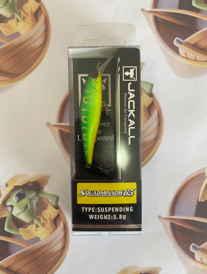 Isca Jackall Squad Minnow 65SP Cor Mat Tiger - Imagem 2