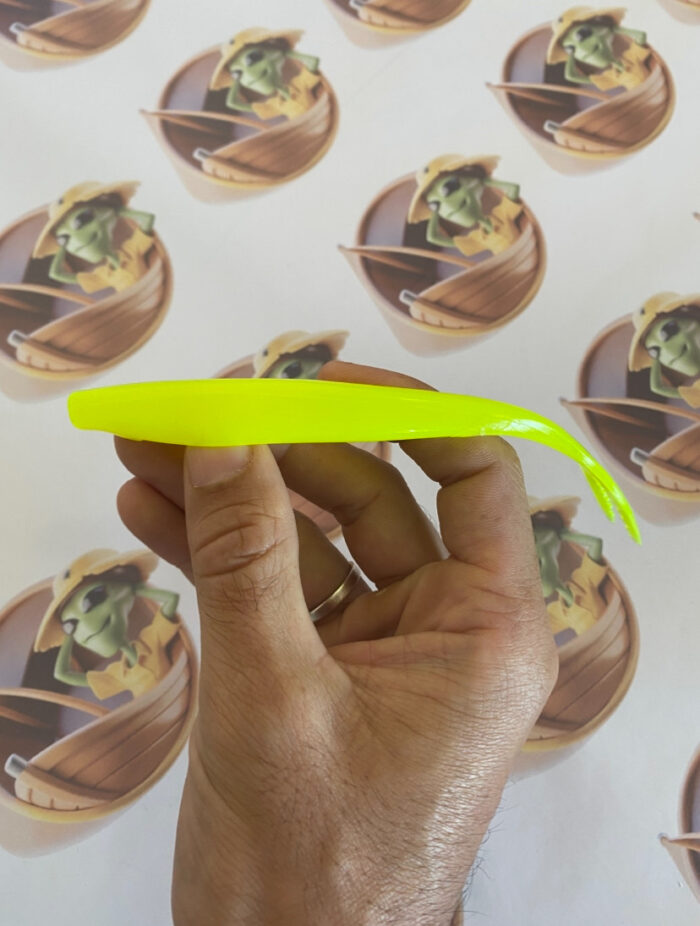 Isca Soft Shadão Sea Lures - Lemon - Imagem 2
