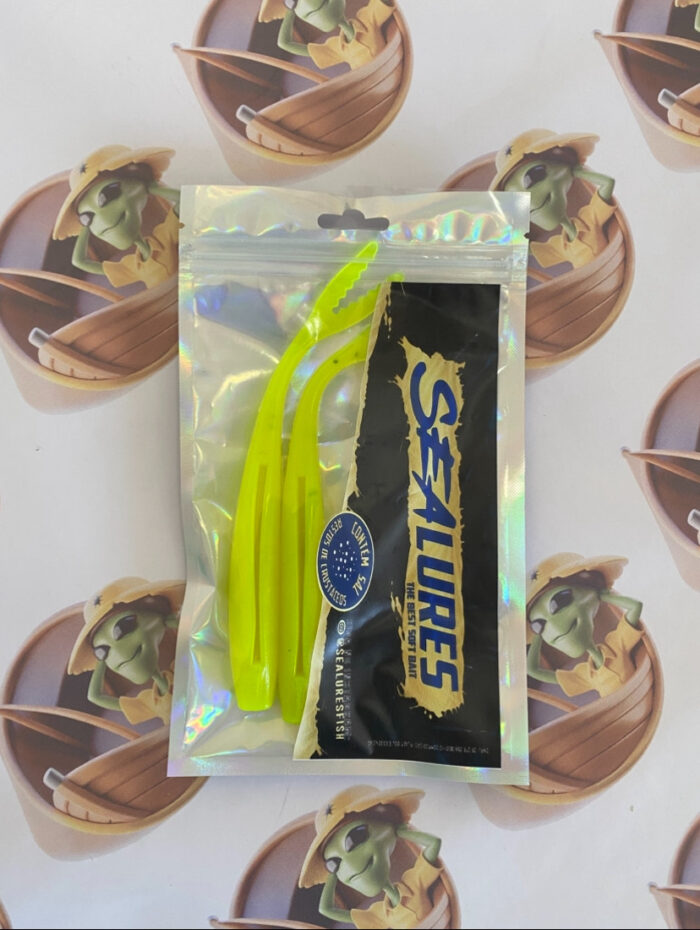 Isca Soft Shadão Sea Lures - Lemon