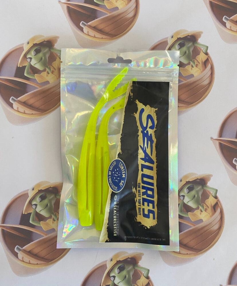 Isca Soft Shadão Sea Lures - Lemon