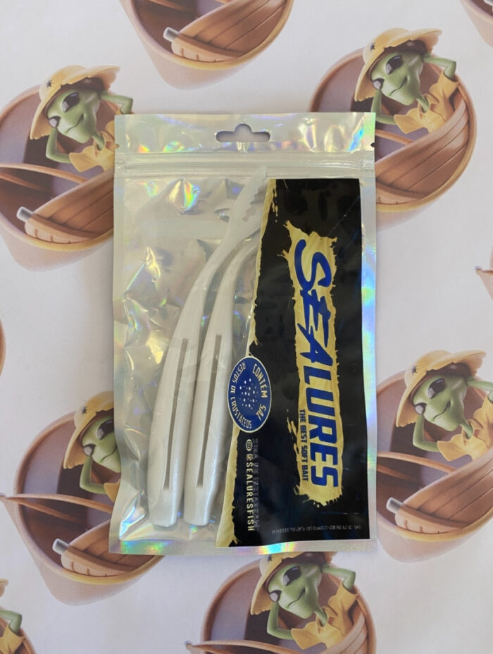 Isca Soft Shadão Sea Lures - Snow