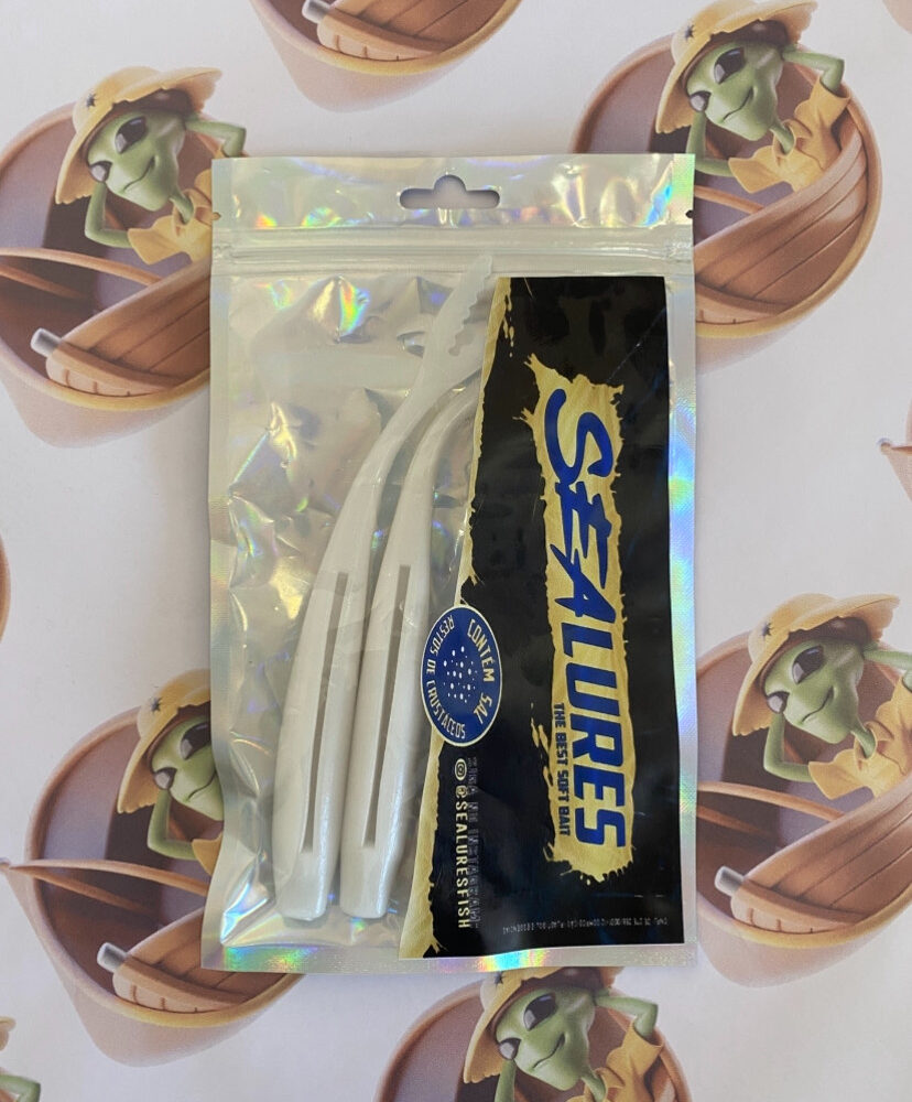 Isca Soft Shadão Sea Lures - Snow