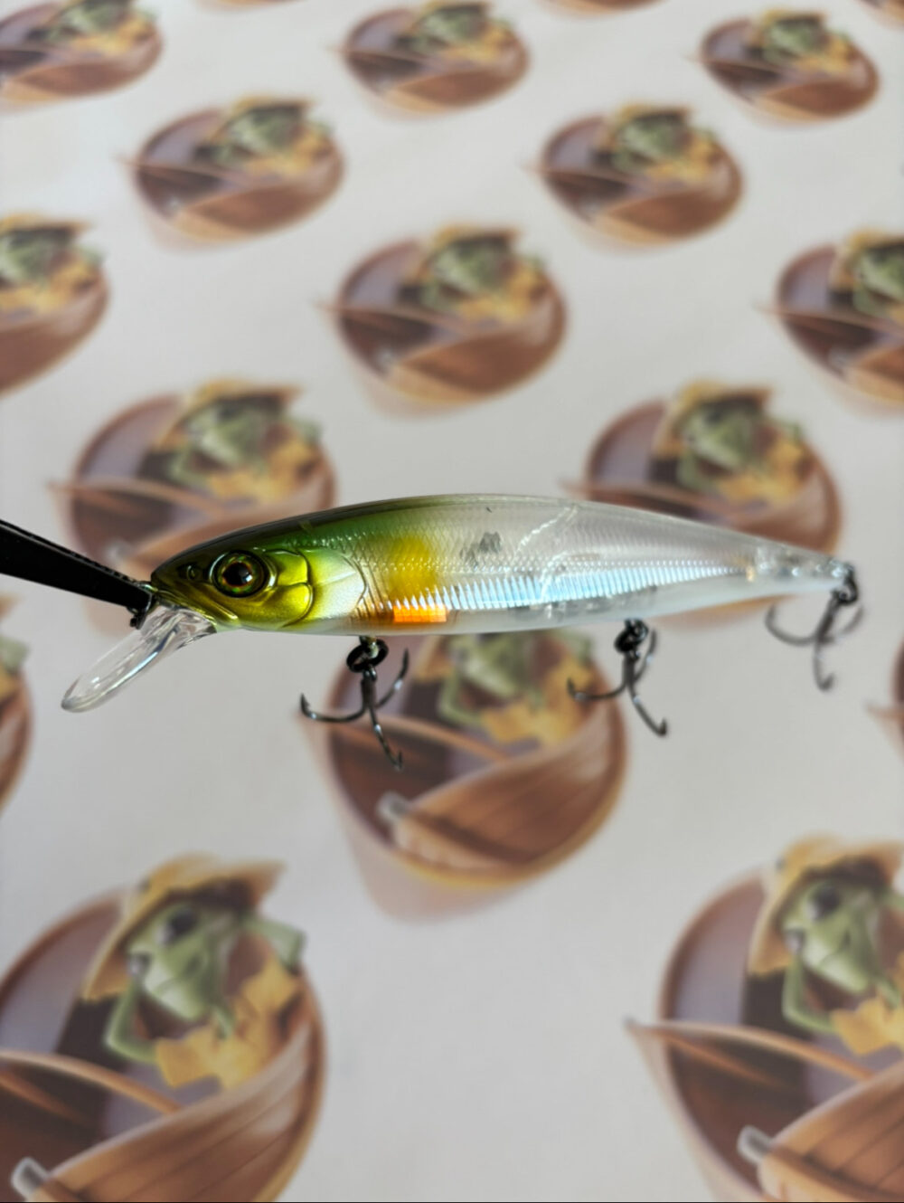 Isca Artificial Jackall MagSquad 115 SP Cor Clear Ayu Head