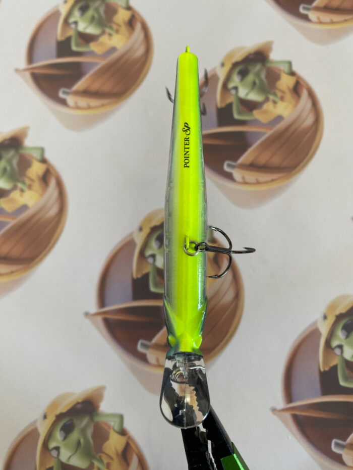 Isca Lucky Craft Pointer 100 SP Cor Bone Pro Blue - Imagem 5