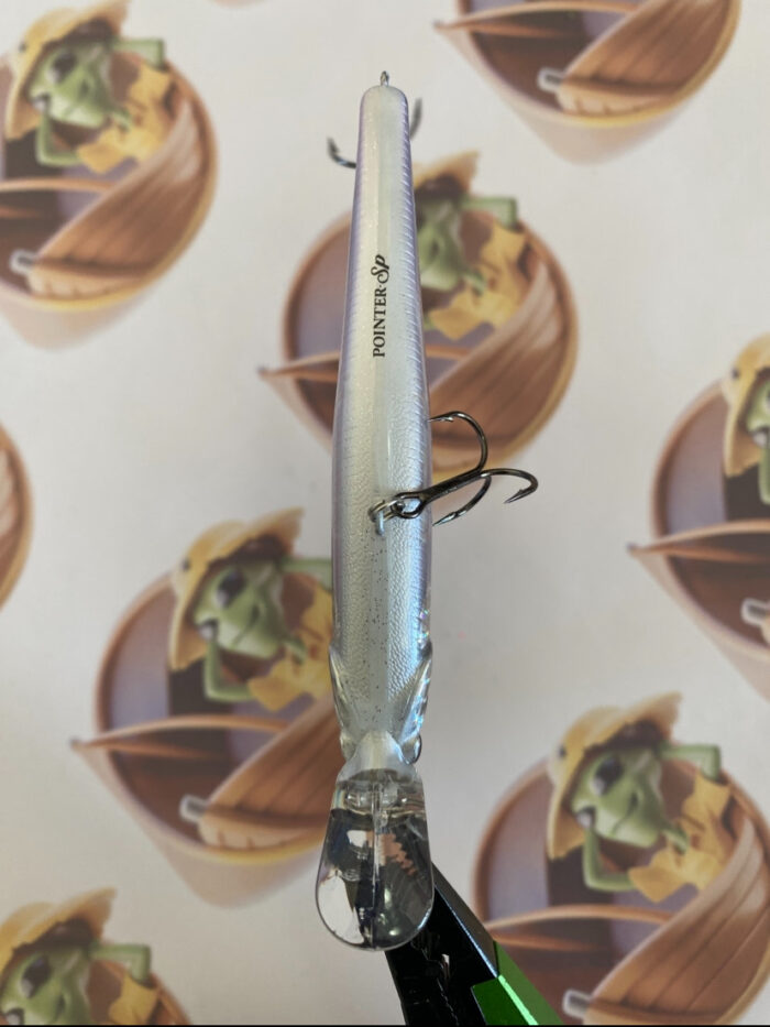 Isca Lucky Craft Pointer 100 SP Cor Silver Cheek Ghost Minnow - Imagem 5