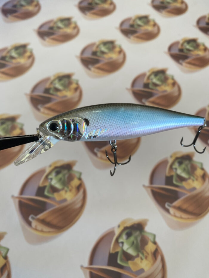 Isca Lucky Craft Pointer 100 SP Cor Silver Cheek Ghost Minnow