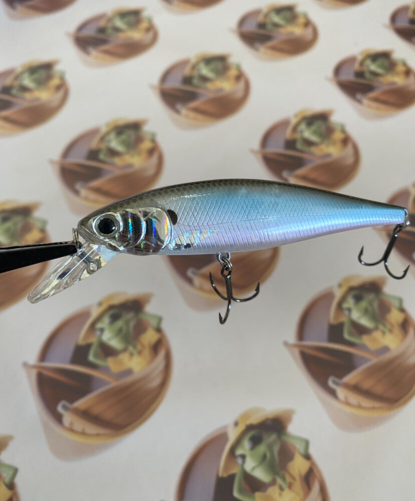 Isca Lucky Craft Pointer 100 SP Cor Silver Cheek Ghost Minnow