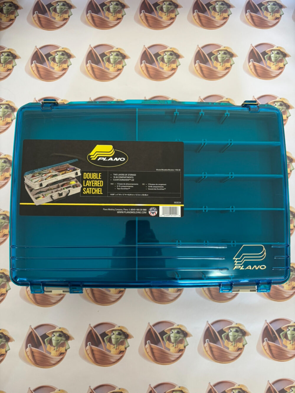 Caixa Plano Double Layered Satchel - 2 Compartimentos