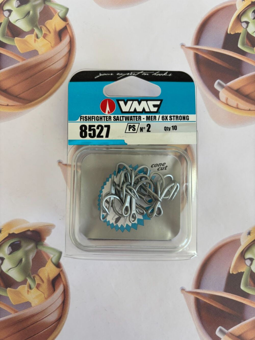 Garatéia VMC 6X – Máxima Força para Situações Extremas nº2 - 10 unidades