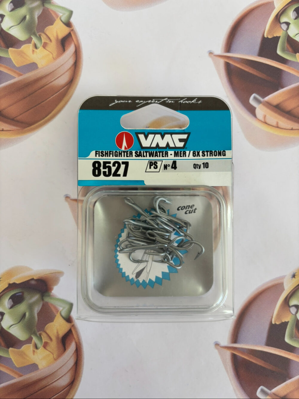 Garatéia VMC 6X – Máxima Força para Situações Extremas nº4 - 10 unidades