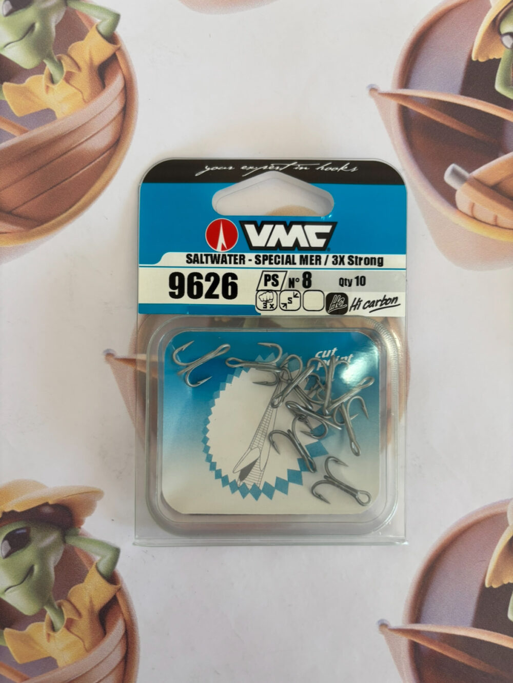 Garatéia VMC 3X – Máxima Força para Situações Extremas nº8 - 10 unidades