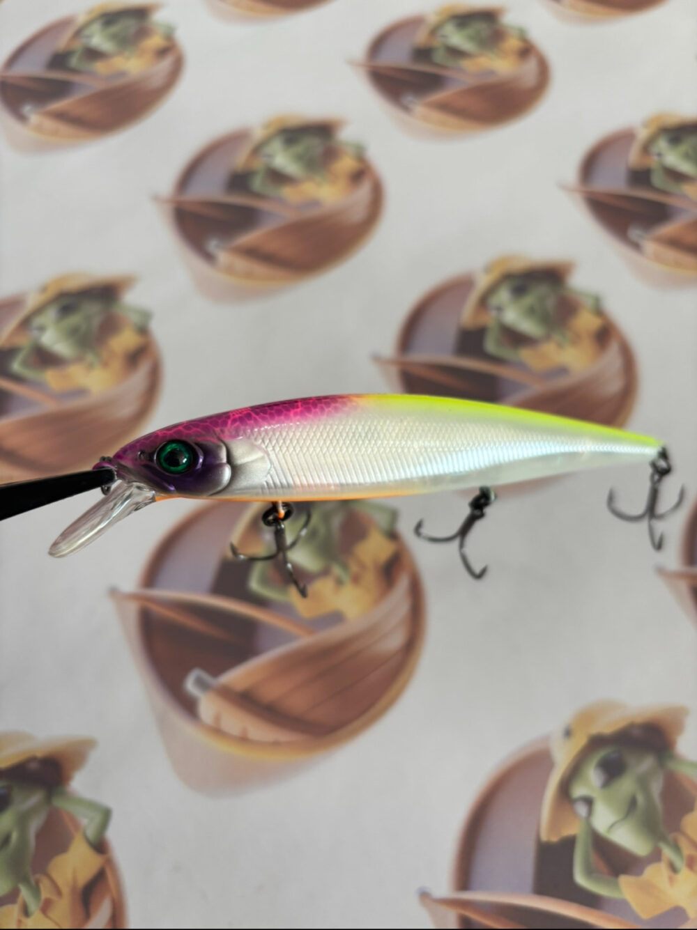Isca Artificial Jackall MagSquad 115 SP Cor Hashiro Chartreuse Pink