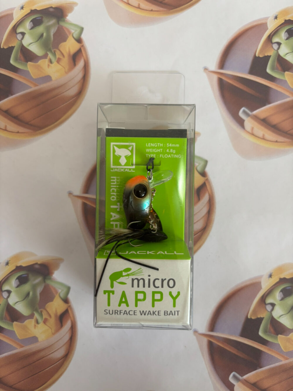 Isca Artificial Jackall Micro Tappy Cor Black Gill