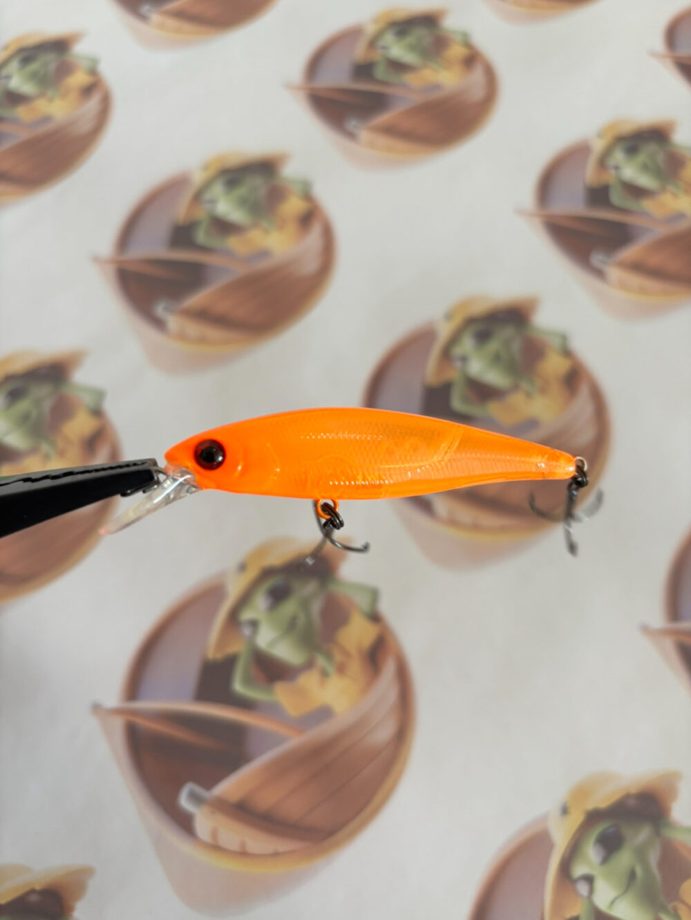 Isca Jackall Squad Minnow 65SP Cor Orange Clear