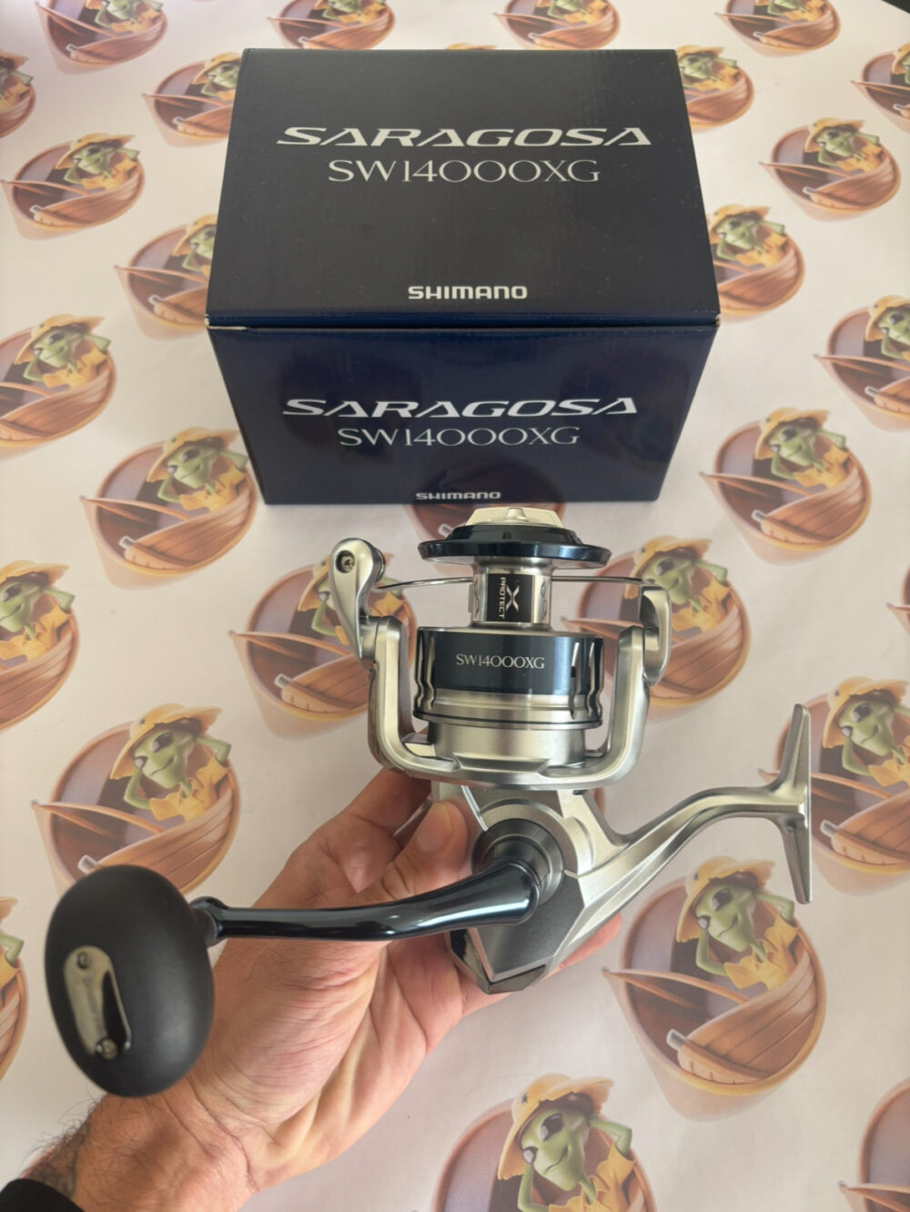 Molinete Shimano Saragosa SW 14000 XG - Encomenda 🛫