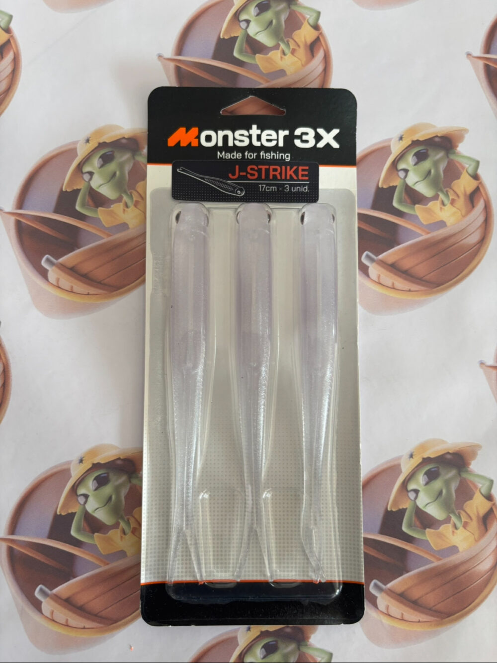 Isca Soft Monster 3X J Strike 17cm Cor New Shine 