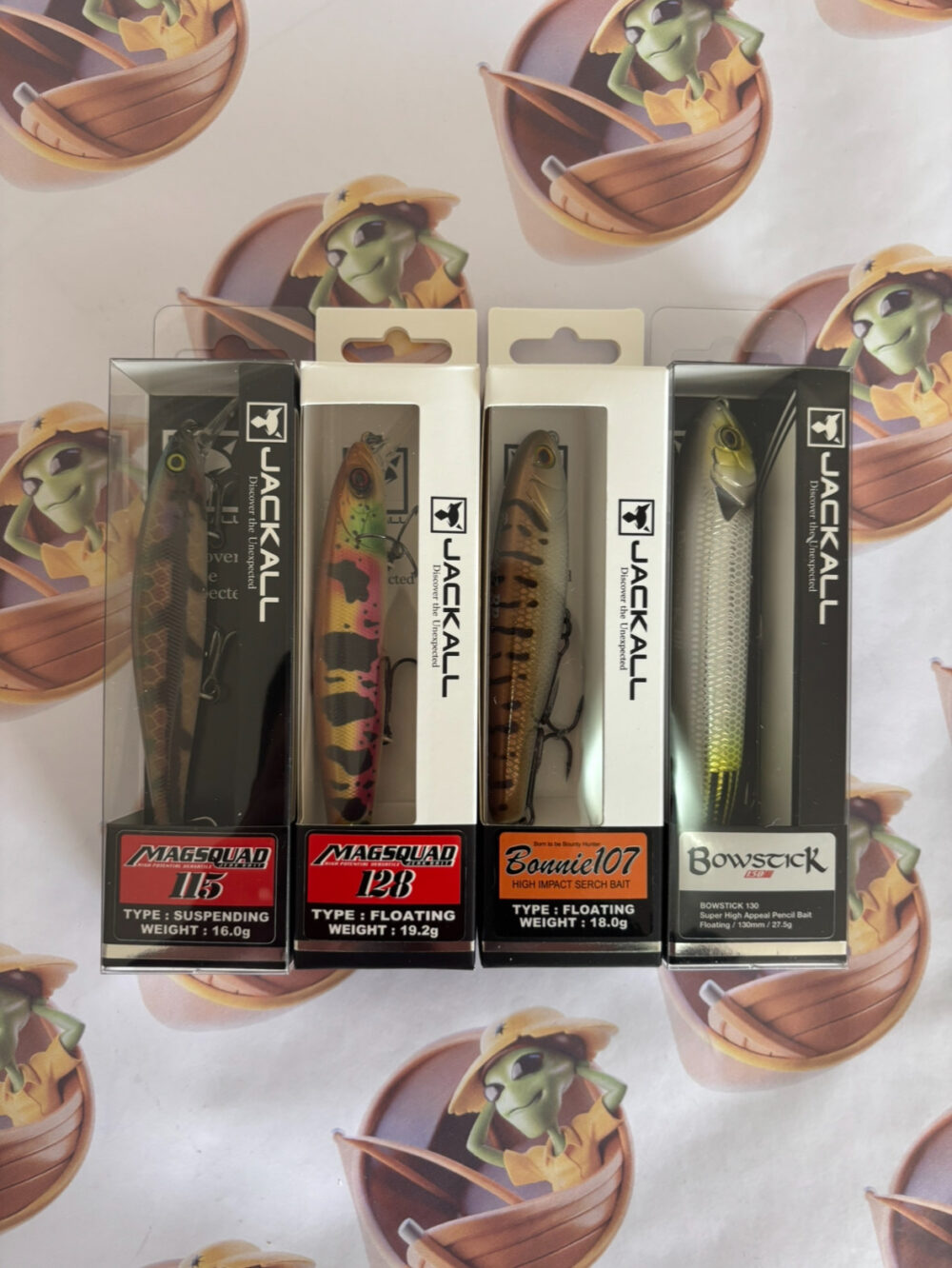 Kit de Iscas Artificiais Jackall Amazon Selection Limited Edition 2025