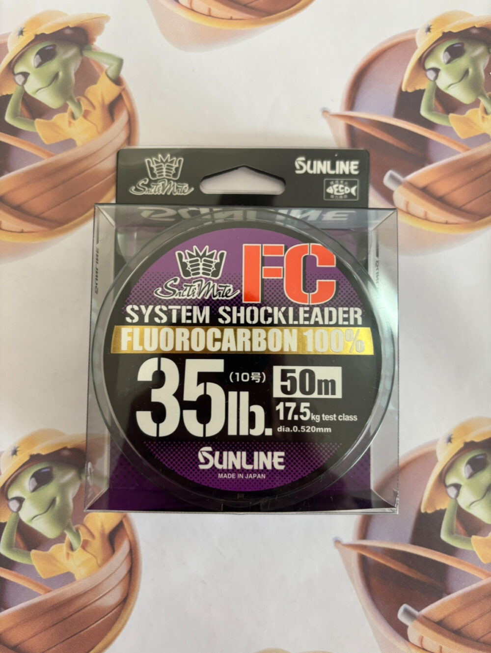 Líder 100% Fluocarbono Sunline Saltimate FC System Shock 35lbs