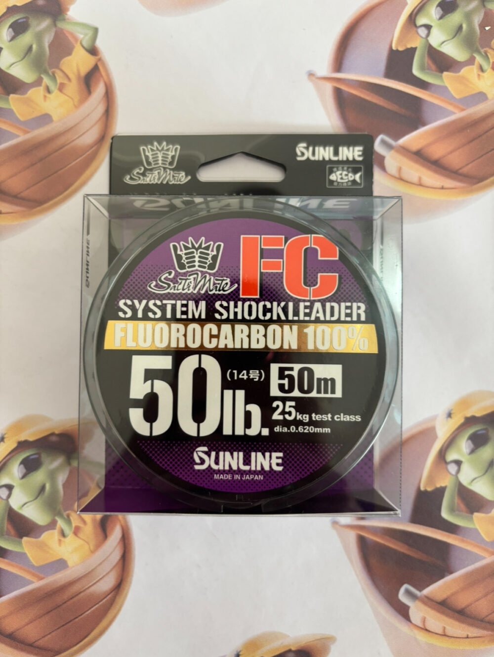 Líder 100% Fluocarbono Sunline Saltimate FC System Shock 50lbs