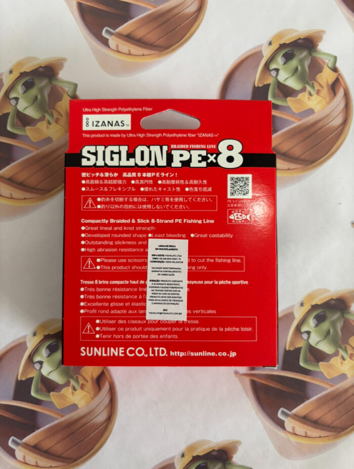 Linha SunLine Siglon X8 PE 2 5 0 27mm 40lb C 300m Dark Green Linha SunLine Siglon X8 PE 2 5 0 27mm 40lb C 300m Dark Green