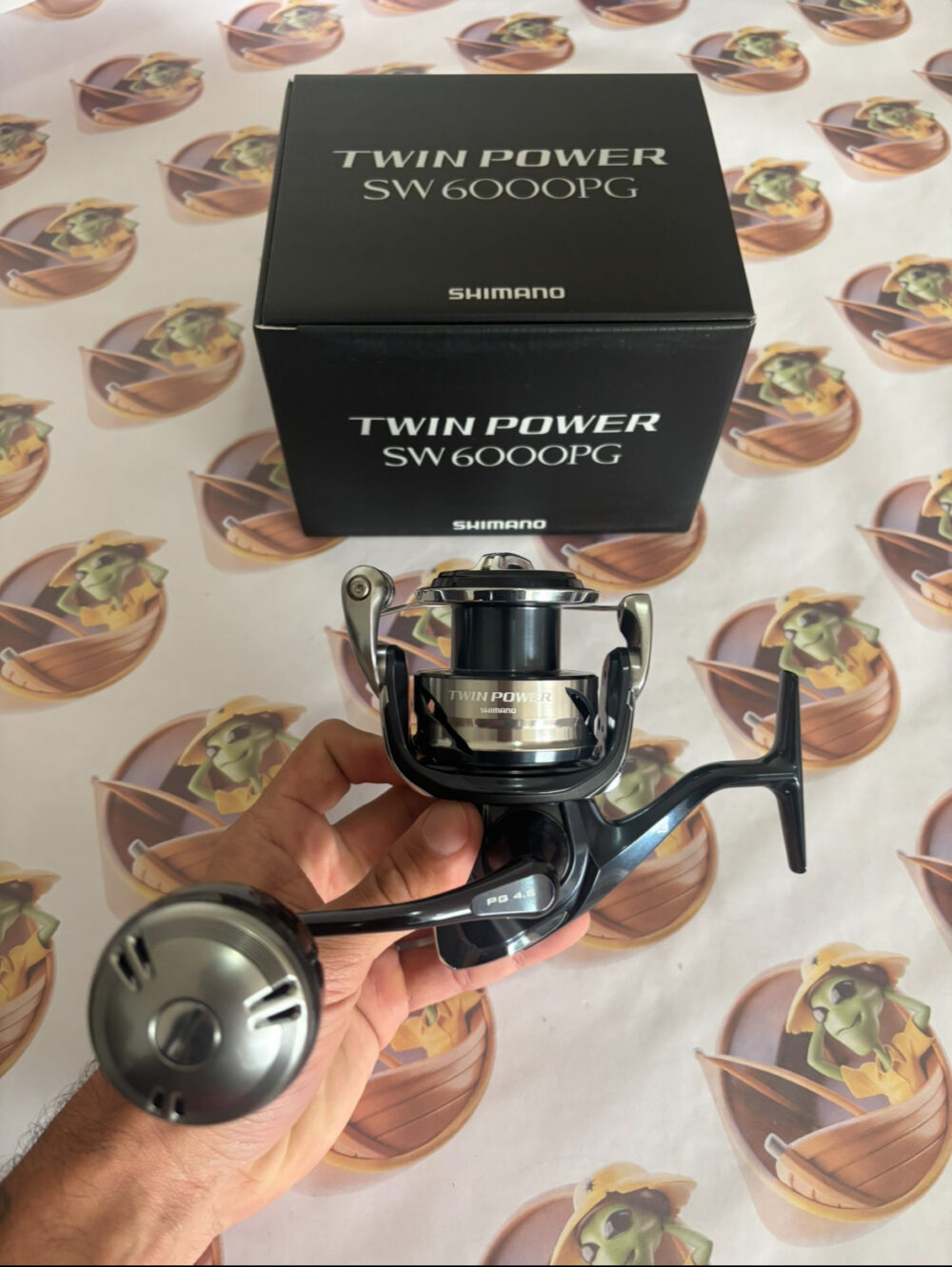 Molinete Shimano TwinPower SW 6000 PG - Encomenda 🛫