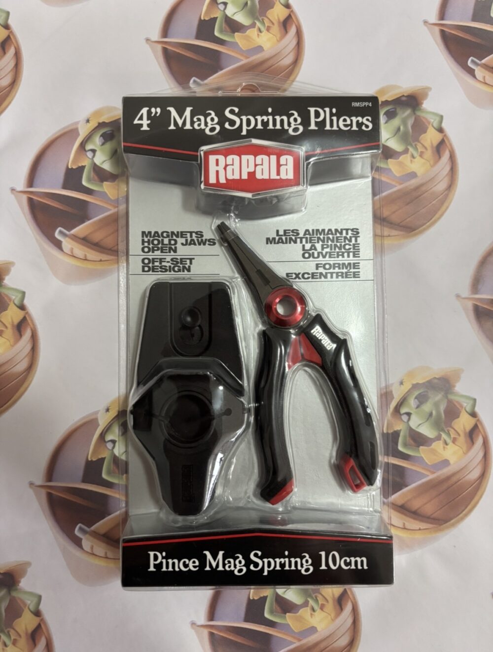 Alicate Rapala Mag Spring Pliers 4 com Bainha