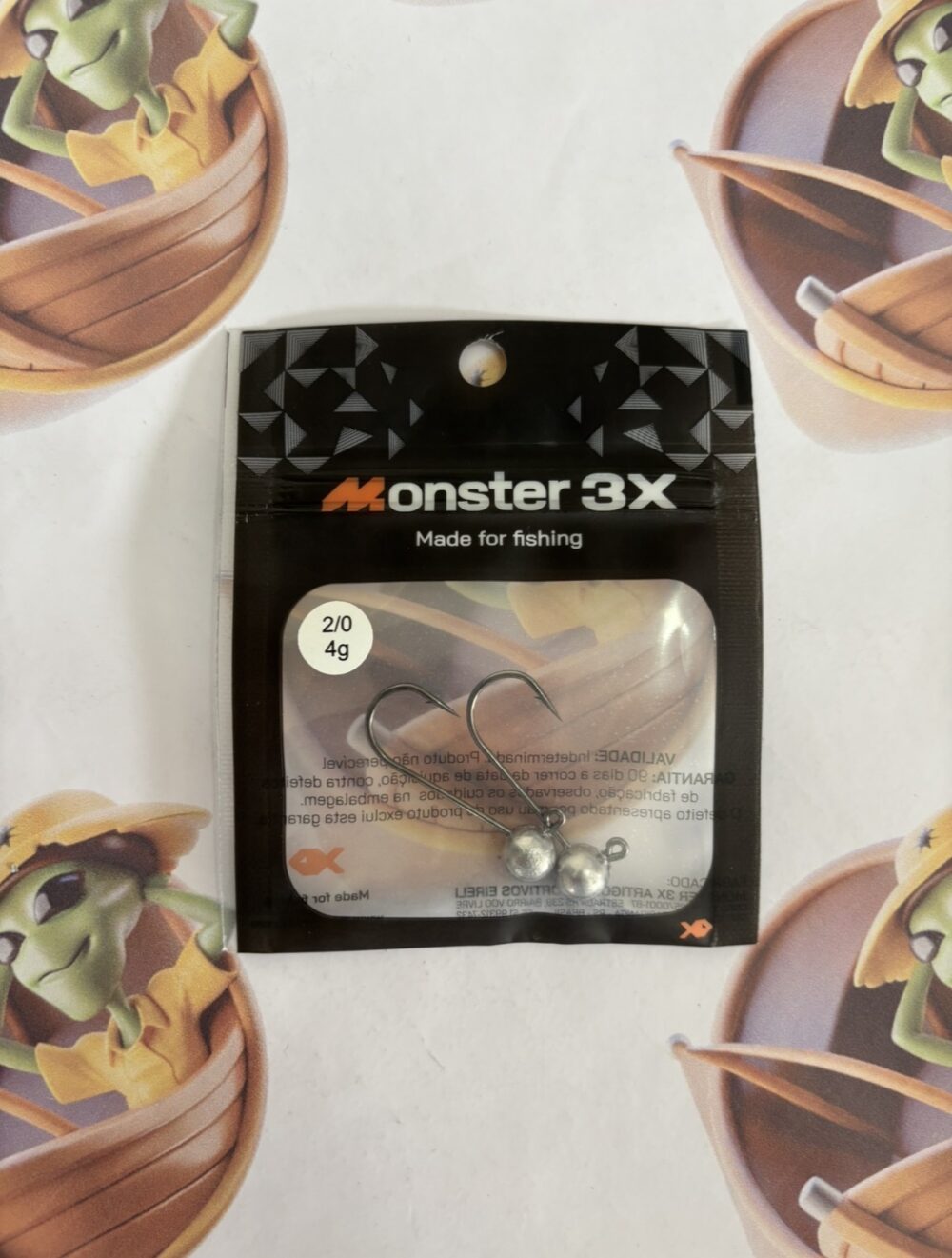 Jig Head Monster 3X SuperBall 2/0 4g 2un