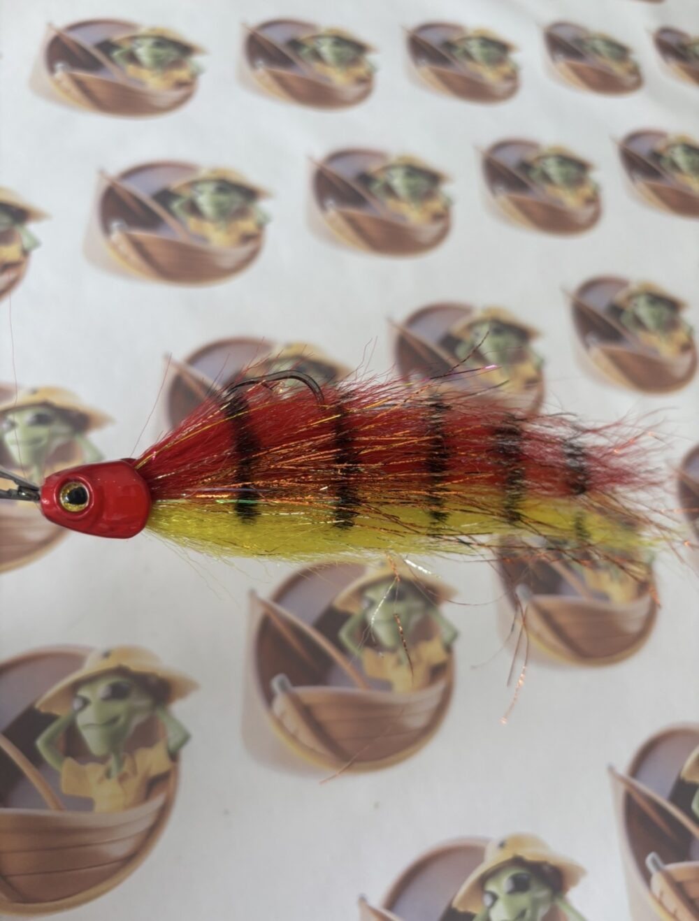 Jig de Pena Lure Maker Profissa Single 18g 7/0 Cor Vermelho JPS 09