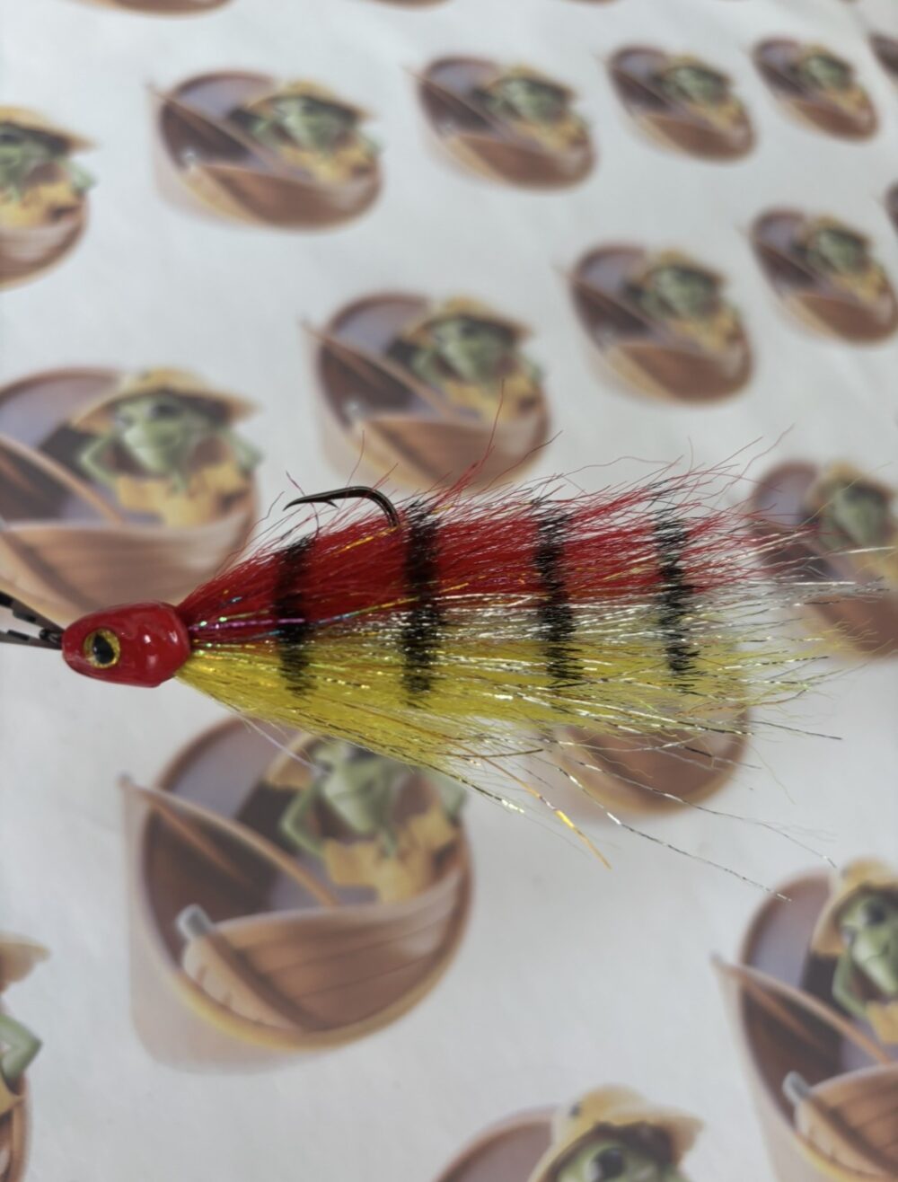 Jig de Pena Lure Maker Profissa Single 8g 3/0 Cor Vermelho JPS 09