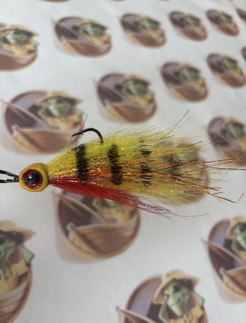 Jig de Pena Lure Maker Zoiudo Single 10g 3/0 Cor Amarelo JZS 03