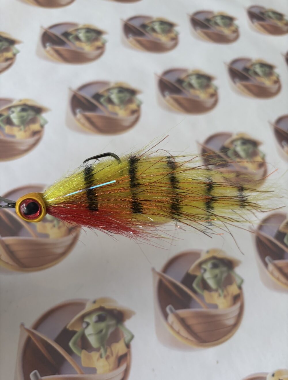 Jig de Pena Lure Maker Zoiudo Single 16g 6/0 Cor Amarelo JZS 03