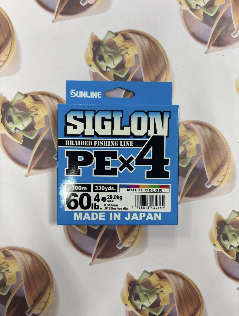 Linha SunLine Siglon X4 PE4 (0,34mm) 60lb C/300m Cor Multi Color
